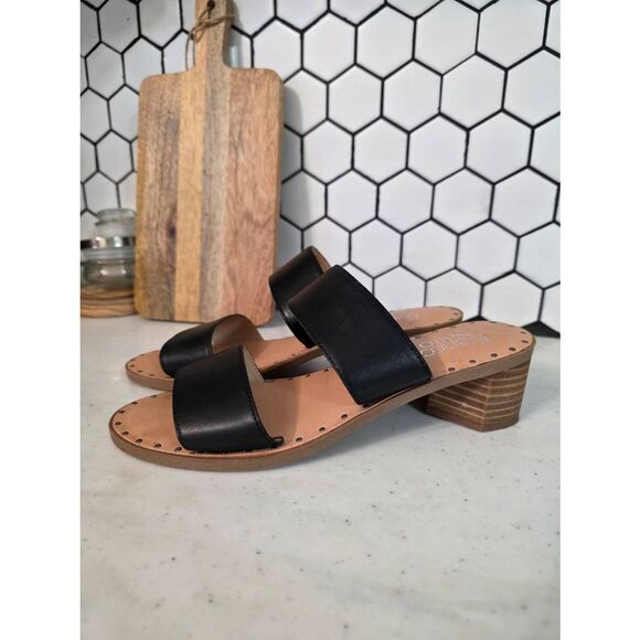 Franco Sarto Kiki Black Sandal Size 7 - Picture 2 of 6